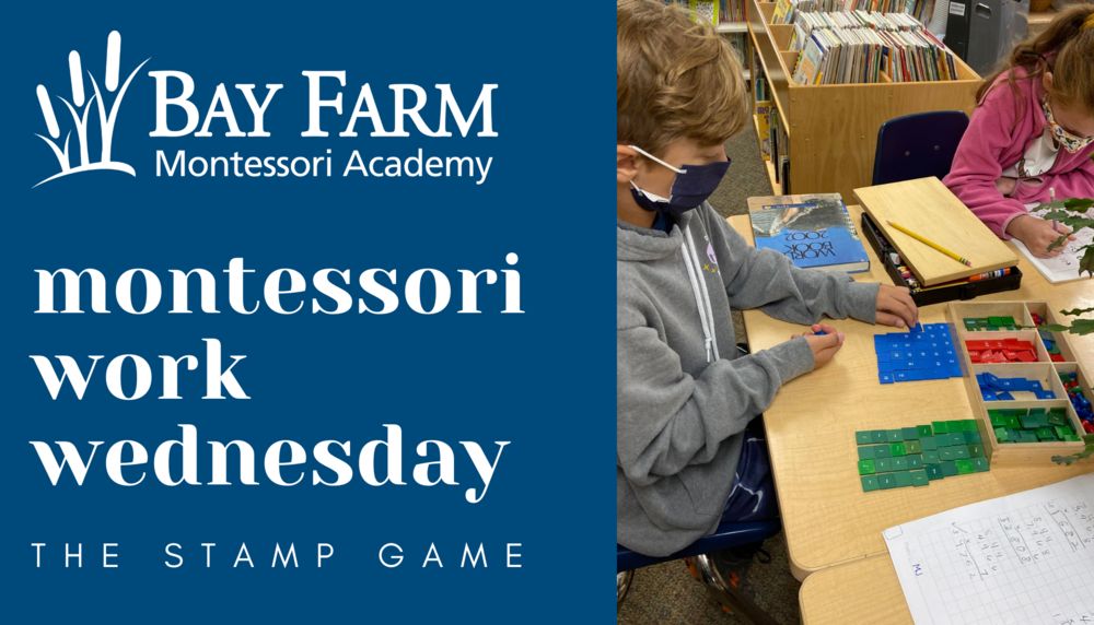 Montessori Work Wednesday: The Stamp Game